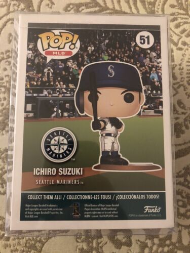 Ichiro Suzuki Funko Pop Ball Park Exclusive!! Ships In Pop Protector! 海外 即決_Ichiro Suzuki Funk 2