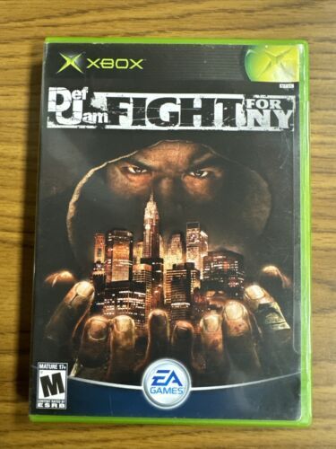 Def Jam Fight For NY (Microsoft Xbox, 2004) Complete CIB TESTED & WORKING Nice! 海外 即決_Def Jam Fight For 2