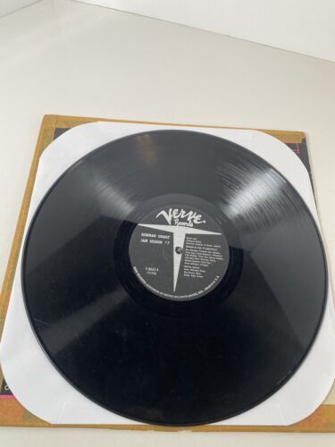 Norman Granz Jam Session # 7インチ LP Verve Records Mono MG V-8062 Vintage ジャズ Vinyl 海外 即決_Norman Granz Jam S 6