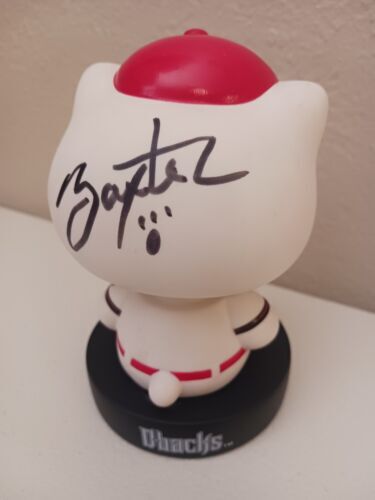 Arizona Diamondbacks Dbacks Hello Kitty Bobble Head PROMO Baxter Mascot Signed! 海外 即決_Arizona Diamondbac 3