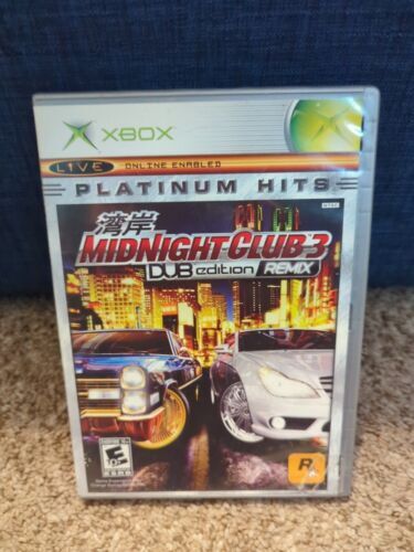 Midnight Club 3: DUB Edition - Remix Platinum Hits (Microsoft Xbox, 2006) 海外 即決_Midnight Club 3: D 1