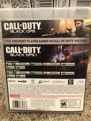 Call of Duty: Black Ops Combo Pack PS3 Tested Complete CIB - Black Ops 1 And 2! 海外 即決_Call of Duty: Blac 2