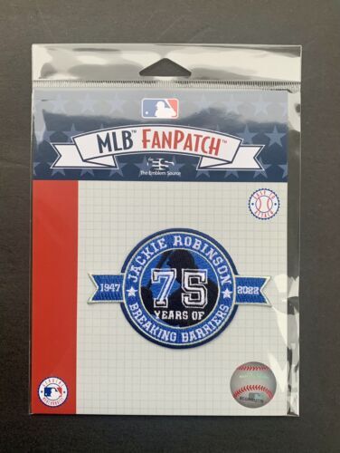 Jackie Robinson 50th And 75th Anniversary “Breaking Barriers” MLB Patch Combo 海外 即決の画像2