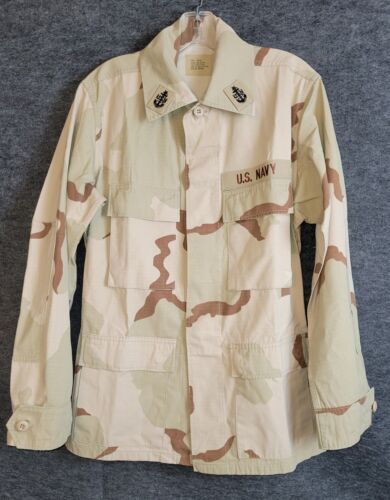 Yahoo!オークション - Military Men's Small Field Jacket Desert Camo...