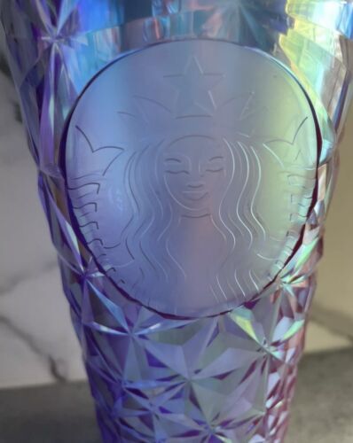 NEW Starbucks 2024 Purple Iridescent Prism Venti 24oz Tumbler FREE SHIPPING 海外 即決_NEW Starbucks 2024 9