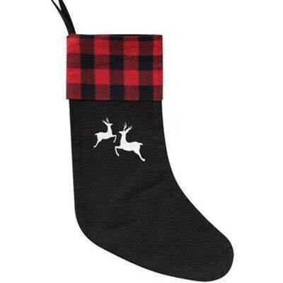 レッド Buffalo Check Reindeer Stocking 海外 即決_レッド Buffalo Check 1