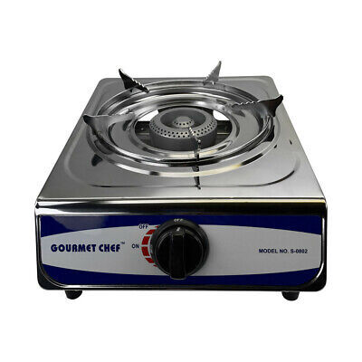 Portable Gas Camping Stove,Single Burner Propane Stove 10000 BTU,Stainless Steel 海外 即決_Portable Gas Campi 2