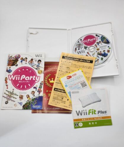 Japanese Lot Wii Party, Mario Party 8 & Mario Kart Wheel All Complete US Seller 海外 即決_Japanese Lot Wii P 9