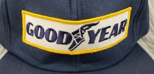 Vintage GOODYEAR Tires Snapback Trucker Hat Patch Cap Swingster Made in the USA 海外 即決_Vintage GOODYEAR T 4