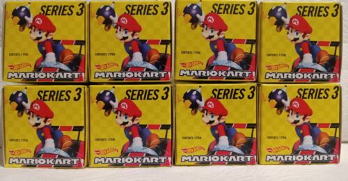 Hot Wheels Mario Kart Series (3) Set Of 8 Pcs. Seal.Boxes. Buy Numbers 15*To 22 海外 即決_Hot Wheels Mario K 1