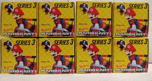 Hot Wheels Mario Kart Series (3) Set Of 8 Pcs. Seal.Boxes. Buy Numbers 15*To 22 海外 即決_Hot Wheels Mario K 2