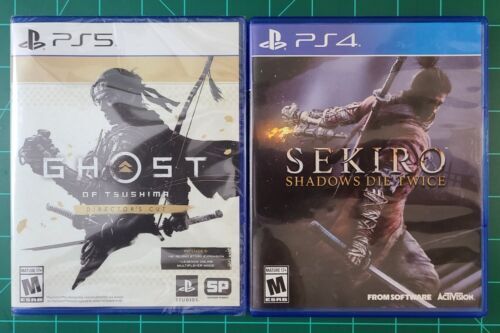 Ghost of Tsushima Director's Cut PS5 (New) + Sekiro PS4 (Used) 海外 即決_Ghost of Tsushima 1