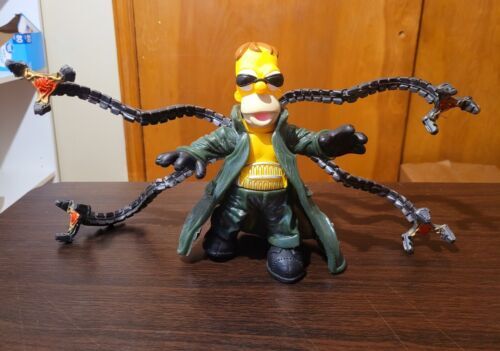 Doc Ock Homer Simpson Custom Action Figure 8" 海外 即決