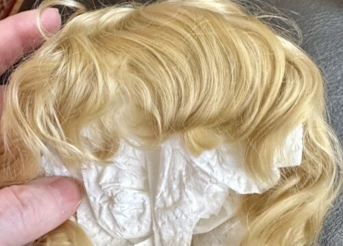 Vintage Mohair Doll Wig Size 10” For Bisque Or Any Doll With Tag #134 海外 即決_Vintage Mohair Dol 4