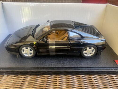 Yahoo!オークション - HOT WHEELS FERRARI 348 TB BLACK 1/18 DIECAST ...