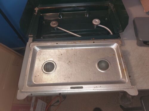 Vintage Coleman Two Burner Propane Camping Stove Grill 5430-700 Original Box 海外 即決_Vintage Coleman Tw 5