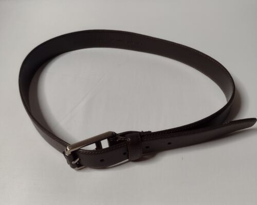 Yahoo!オークション - Michael Kors Men's Faux Leather Belt 32 Brown...