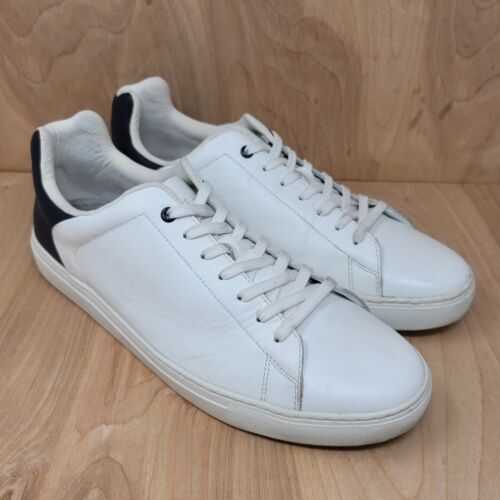 G/Fore メンズ Sneakers 32cm(US14) White Casual レザー Shoes G4MS19EFD 海外 即決