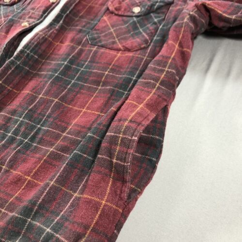 Field & Stream Flannel Red Plaid Hoodie Quilted Shacket Button Zip Men's Large 海外 即決_Field & Stream Fla 6