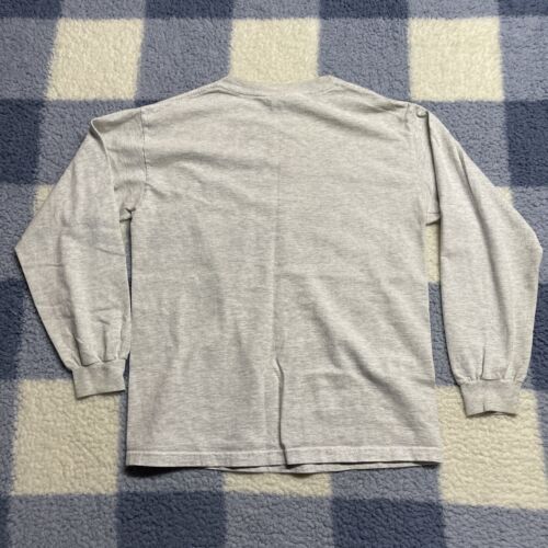 Almost Famous Faded Spellout Long Sleeve T-Shirt Gray Size Small 海外 即決_Almost Famous Fade 7