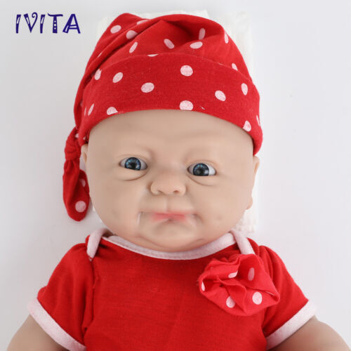 16in FullBody Silicone Reborn Baby Newborn Handmade Silicone Girl Kids Gift 海外 即決_16in FullBody Sili 5