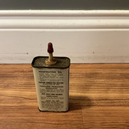 VTG SEARS CRAFTSMAN PENETRATING OIL CAN 4 FL OZ SEARS ROEBUCK & CO 海外 即決_VTG SEARS CRAFTSMA 2