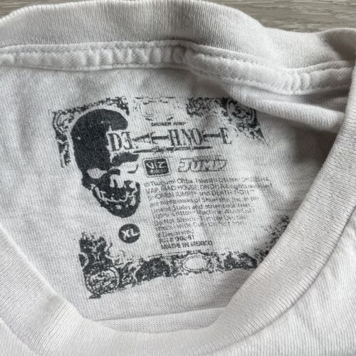 Vintage Y2K Death Note “ L “ Shonen Jump Anime T-Shirt Men’s Size Large/XL 海外 即決の画像4