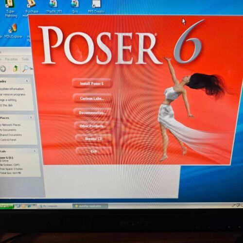 Curious Labs Poser 6 3D Figure Design & Animation Software - Win/Mac 海外 即決_Curious Labs Poser 8