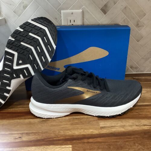 メンズ Size 9 D ブルックス Launch 7 ランニング Shoes Med ブラック Gray Gold SPEED 海外 即決_メンズ Size 9 D ブルックス 1