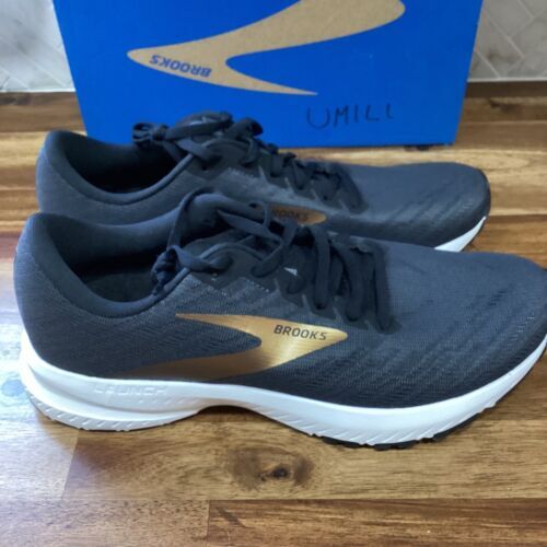 メンズ Size 9 D ブルックス Launch 7 ランニング Shoes Med ブラック Gray Gold SPEED 海外 即決_メンズ Size 9 D ブルックス 3