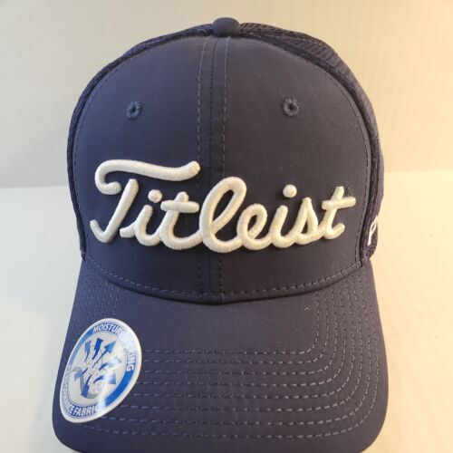 Titleist Pro V1 FJ New Era Fitted Large-XLarge Navy White Neo Mesh Golf Cap Hat 海外 即決_Titleist Pro V1 FJ 5