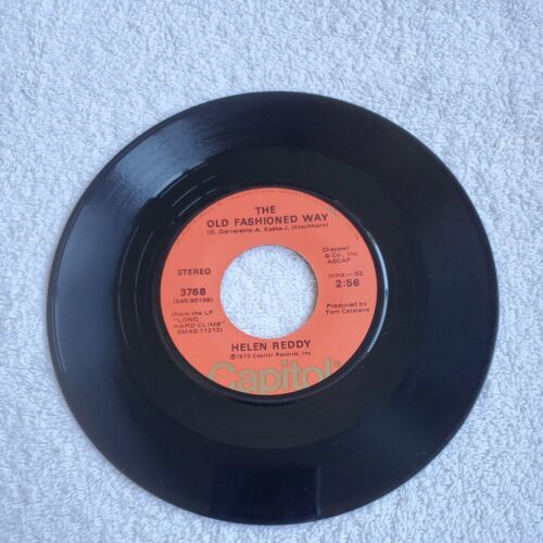 HELEN REDDY 7" 45 RPM - "Leave Me Alone" "The Old Fashioned Way" VG+ Condition 海外 即決_HELEN REDDY 7&quot; 45 2