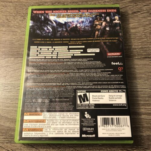 Ninety-Nine Nights II 2 (Microsoft Xbox 360, 2010) CIB Complete w/Manual Konami 海外 即決_Ninety-Nine Nights 3