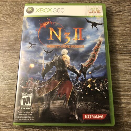 Ninety-Nine Nights II 2 (Microsoft Xbox 360, 2010) CIB Complete w/Manual Konami 海外 即決_Ninety-Nine Nights 1