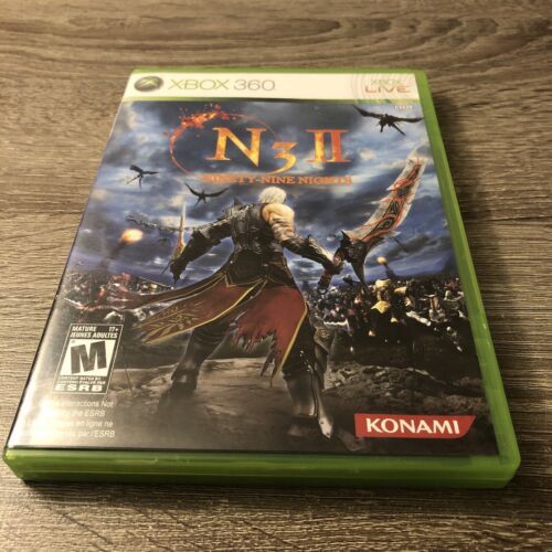 Ninety-Nine Nights II 2 (Microsoft Xbox 360, 2010) CIB Complete w/Manual Konami 海外 即決_Ninety-Nine Nights 2