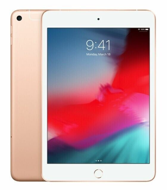 Apple iPad Mini 5 (5th Generation)64GB Wi-Fi + 4G (VERIZON) 7.9" Gold NEW OTHER 海外 即決_Apple iPad Mini 5 1
