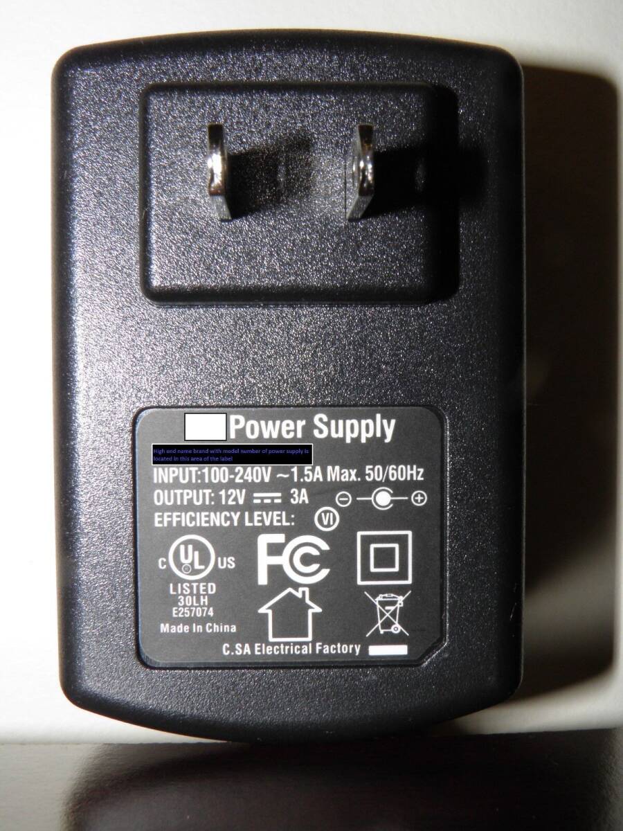 High-end Wall style Power Adapter for the North America Emerson Arcadia-2001 海外 即決_High-end Wall styl 7