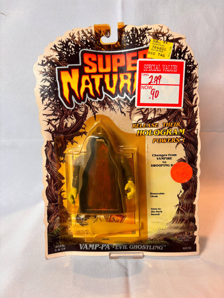 1986 Tonka Super Naturals WEIRD WOLF Evil Ghostling Factory Sealed Blister Pack 海外 即決_1986 Tonka Super N 1