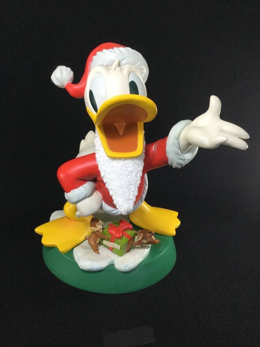 RARE LIMITED DISNEY SANTA CLAUS DONALD DUCK CHIP & DALE LARGE COLLECTIBLE FIGURE 海外 即決_RARE LIMITED DISNE 1