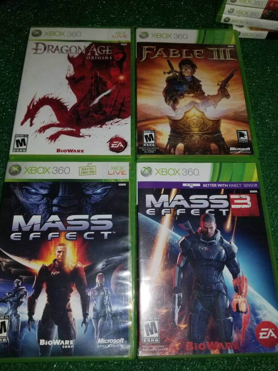 22 XBOX 360 Video Games Lot Bundle Batman Mass Effect Red Dead Gears War CoD MW2 海外 即決_22 XBOX 360 Video 4