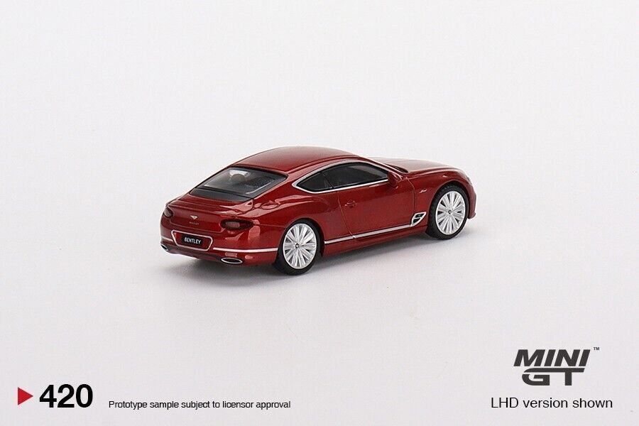 Mini GT 1:64 Bentley Continental GT Speed 2022 Candy Red #420 海外 即決_Mini GT 1:64 Bentl 2