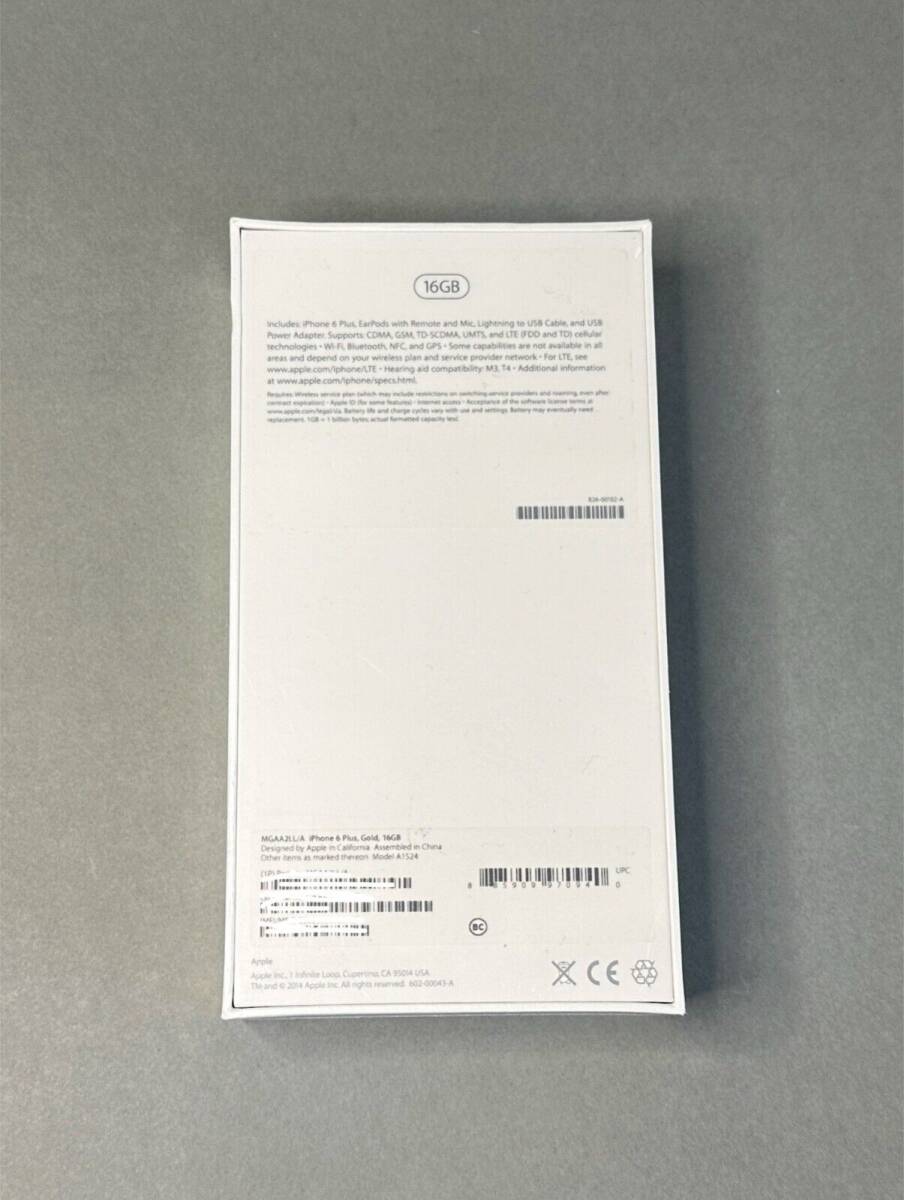 Factory Sealed Apple iPhone 6 Plus - 16 GB Gold Boost Mobile iOS 9.3.2 RARE 海外 即決_Factory Sealed App 2