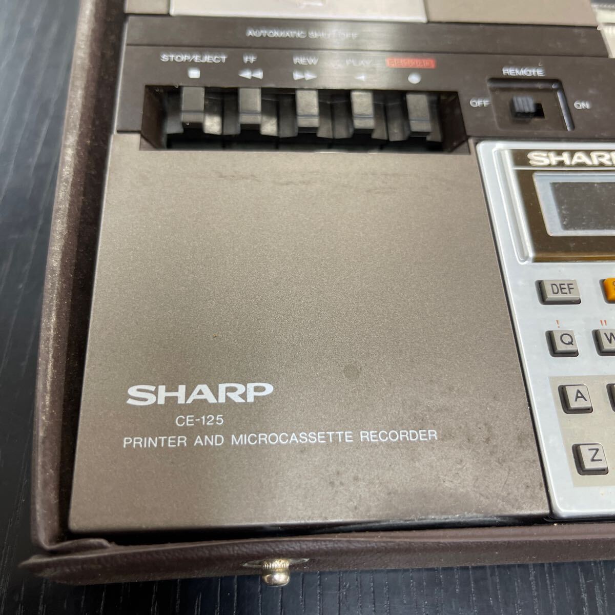 ♪SHARP ポケットコンピューター ジャンク品の画像2
