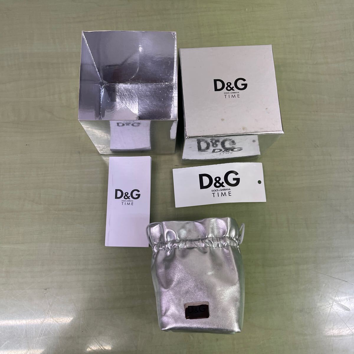 ♪DOLCE&GABBANA　腕時計　メンズ　D&G　電池切れ_画像1