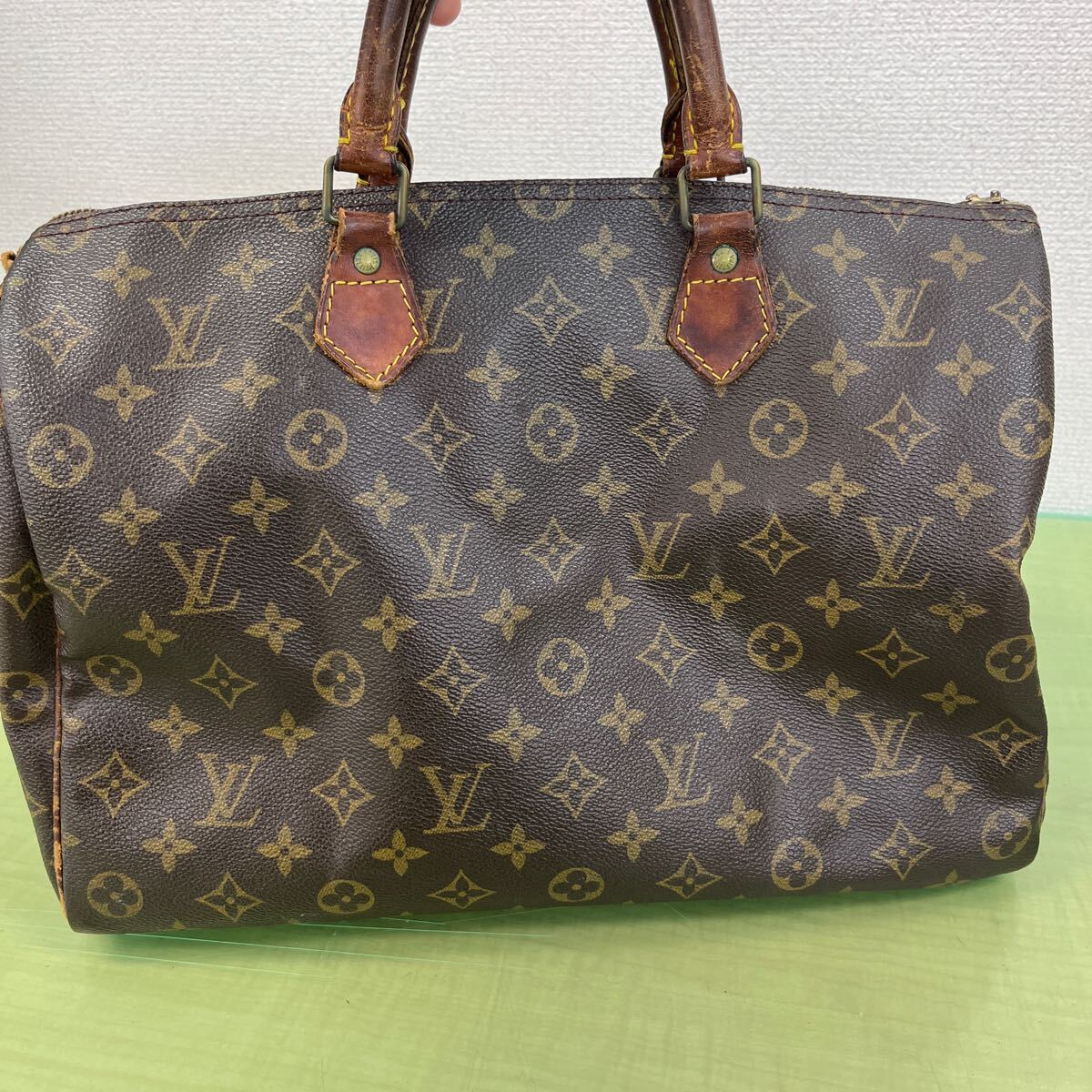 ■LOUIS VUITTON ルイヴィトン ミニボストンバッグ ハンドバッグ スピーディ35 モノグラム_画像3