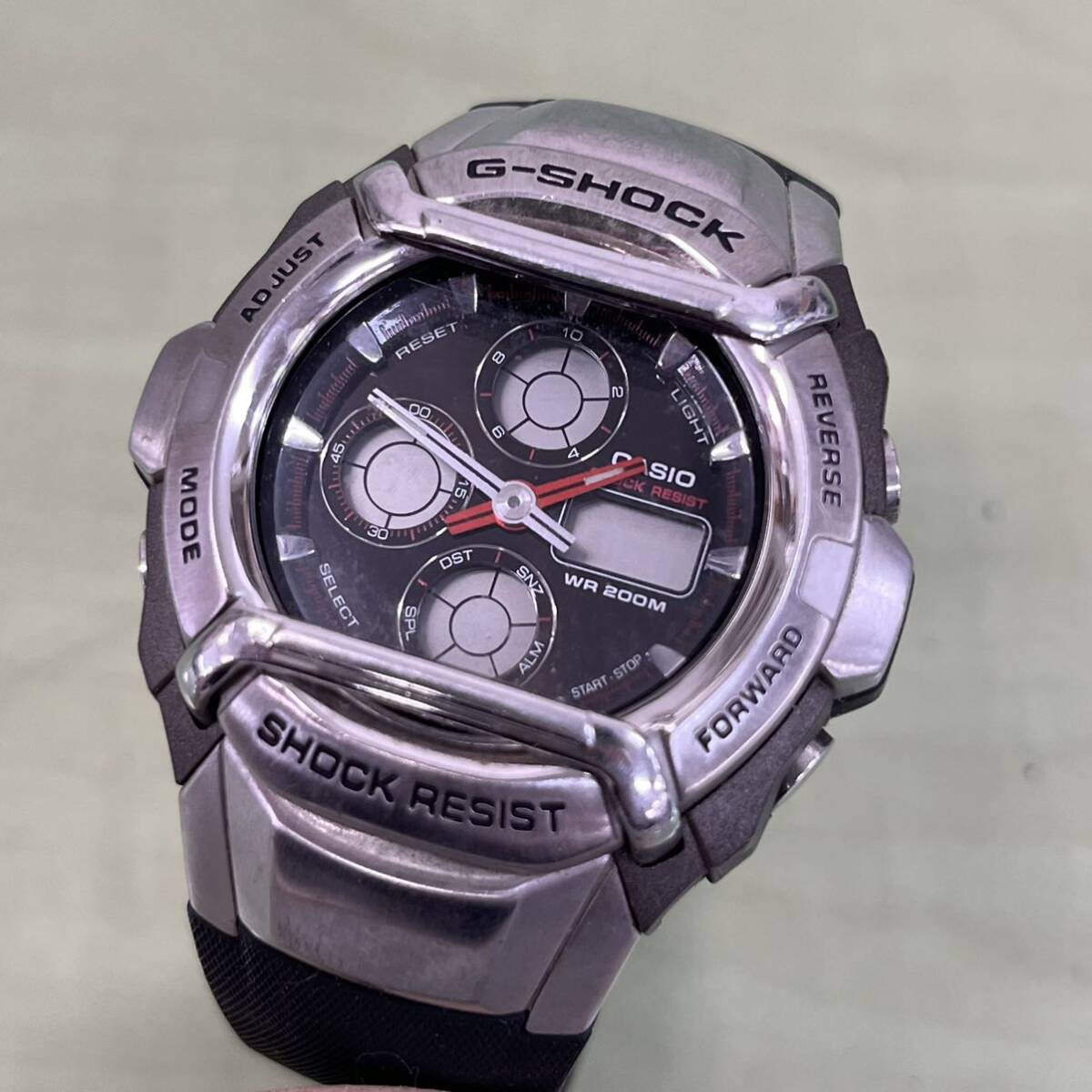 ■CASIO カシオ G-SHOCK 腕時計 G-511 ラバーバンド 不動品の画像1