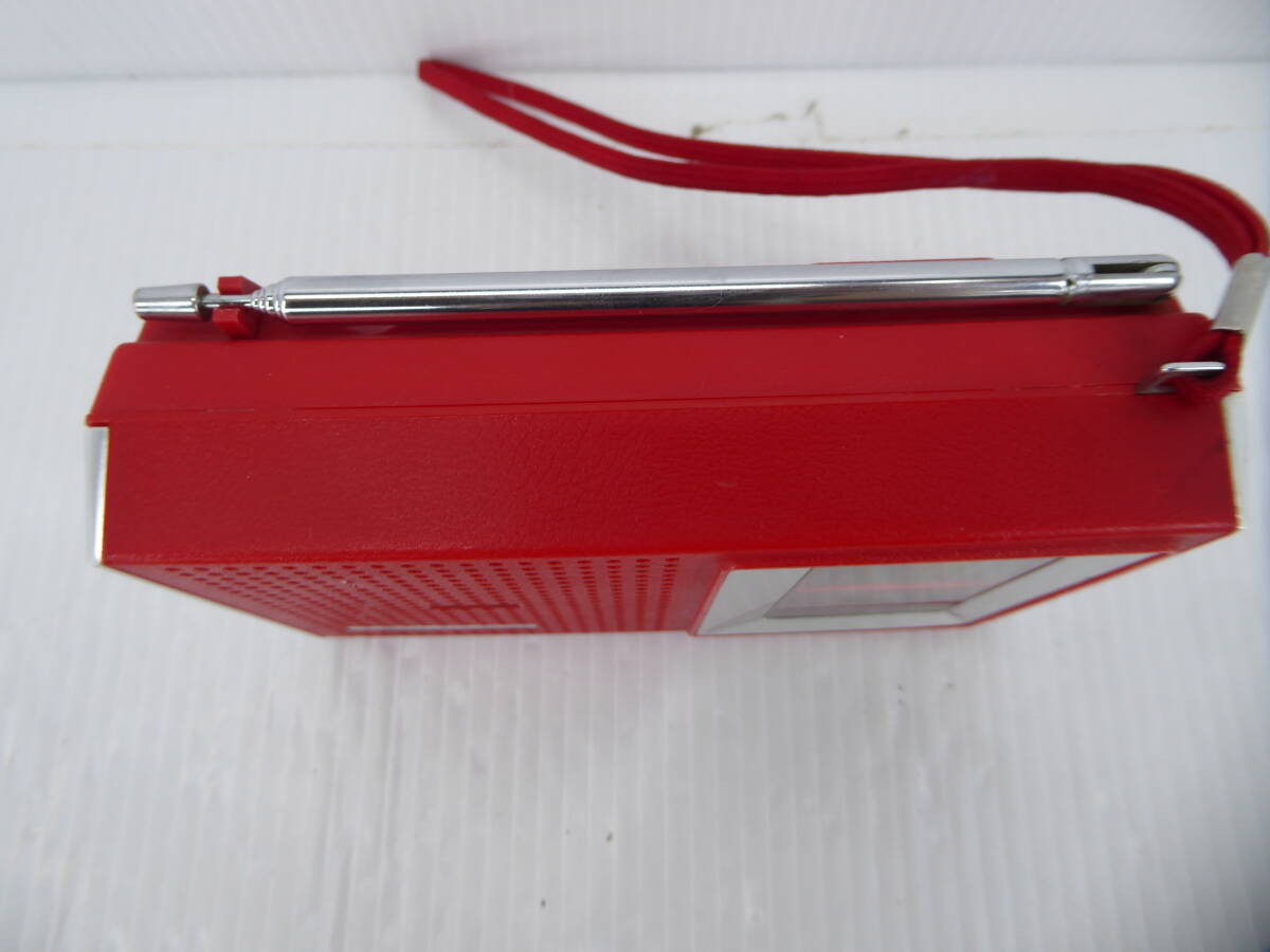 ** National FM/AM транзистор радио RF-541 красный сделано в Японии рабочий товар в подарок новый товар с батарейкой **