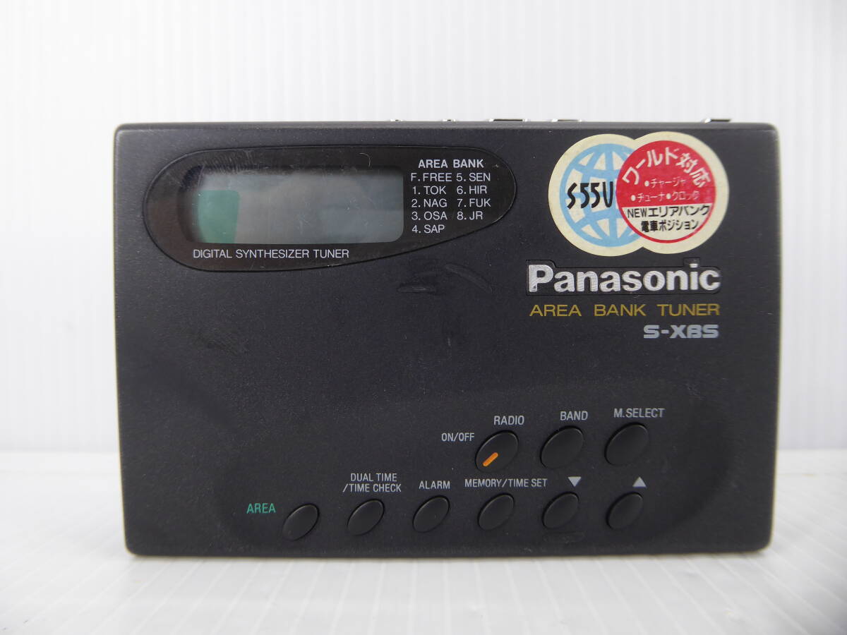 ★☆ジャンク品 Panasonic ラジオ付きポータブルカセットプレーヤー RQ-S55V ☆★の画像1