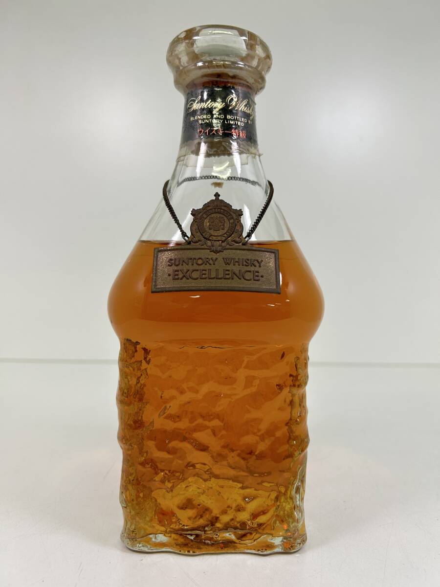 0603-118 0111【1円スタート】 サントリー　SUNTORY　エクセレンス　EXCELLENCE　80　ウイスキー　760ml　43％　未開栓　古酒_画像1