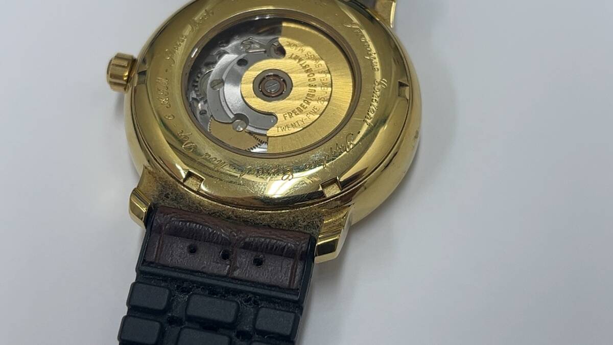 76 フレデリック・コンスタント FREDERIQUE CONSTANT 腕時計 自動巻 裏スケルトン 稼働品 FC303 MC 3P5の画像9